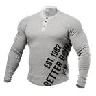 Better Bodies Longsleeve Henley, miesten pitkähihainen paita