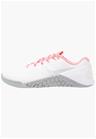 Nike Performance METCON 3 Kuntoilukengät white/metallic silver/bright melon/wolf grey