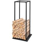 vidaXL Polttopuuteline Alustalla 115 cm