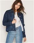 Filippa K Oversized Denim Jacket Farkkutakit Dark Blue