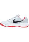 Nike Performance COURT LITE Tenniskengät ulkokentälle wolf grey/black/university red