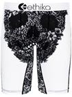 Ethika Lace Skull Bokserit black / white / musta Miehet