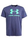 Under Armour SPORTSTYLE LOGO Tekninen urheilupaita midnight navy medium