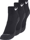 Nike Dry Cushion Quarter Training juoksusukat 3 Pair , musta