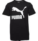 Puma J CLASSIC TEE BLACK/WHITE