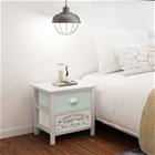vidaXL Shabby Chic Ranskalainen Yöpöytä Puu