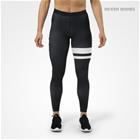 Better Bodies Varsity Stripe tights, Black