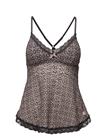 ODD MOLLY UNDERWEAR & SWIMWEAR Printed Lace Oddity Tank Top MULTI