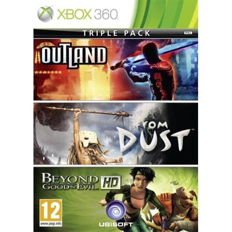 Beyond Good and Evil + Outland + From Dust, Xbox 360 -peli – kuva 5/8