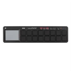 Korg nanoPAD2 - minikokoinen USB-pädiohjain, musta