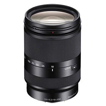 Sony E 18-200mm F3,5-6,3 OSS (SEL-P18200), objektiivi