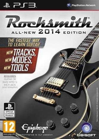 Rocksmith 2014 + kaapeli, PS3-peli