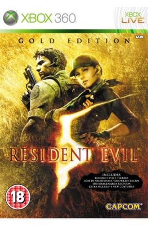 Resident Evil 5 Gold Edition, Xbox 360 -peli