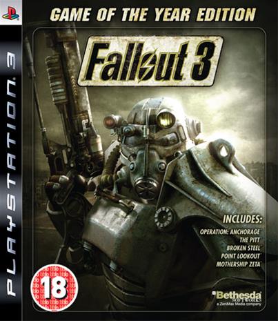 Fallout 3 Game of the Year Edition, PS3-peli