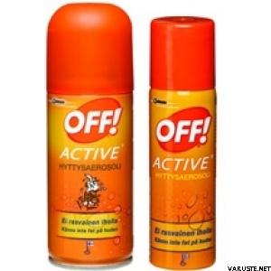 OFF! Active 100 ml, hyttysaerosoli