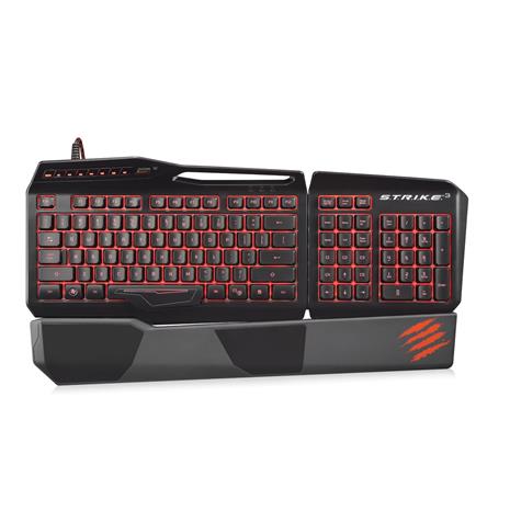 Mad Catz S.T.R.I.K.E. 3, näppäimistö