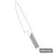 Global G-20 Flexibel, fileeveitsi 21 cm – kuva 1