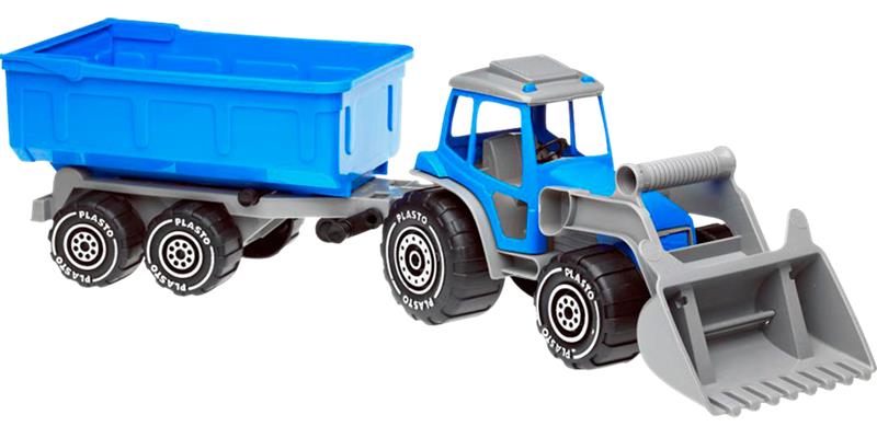 Plasto, kauhatraktori ja peräkärry – kuva 6/8