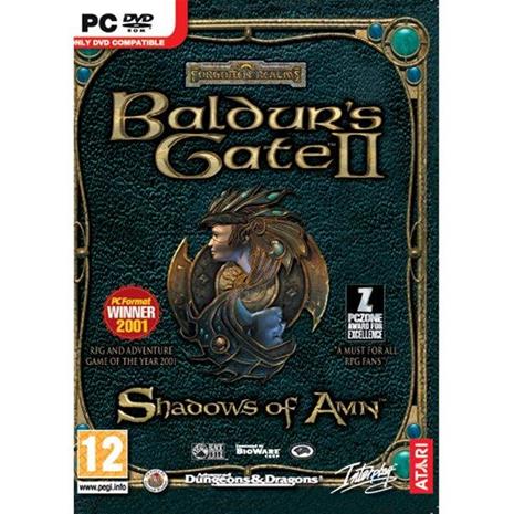 Baldur's Gate II: Shadows of Amn, PC-peli