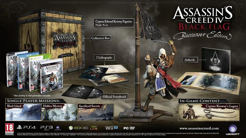 Assassin's Creed IV (4): Black Flag, PC-peli