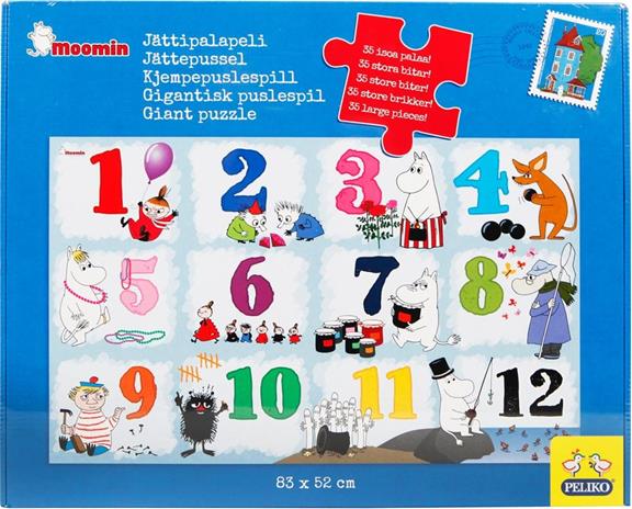 Muumi, Lattiapalapeli, 35 palaa