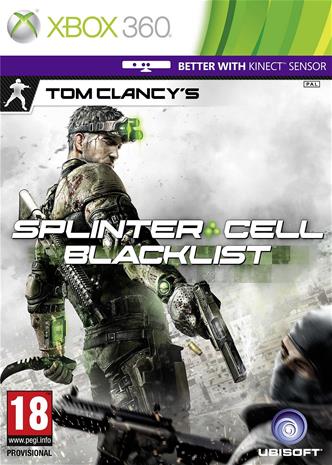 Tom Clancy's Splinter Cell: Blacklist, Xbox 360 -peli