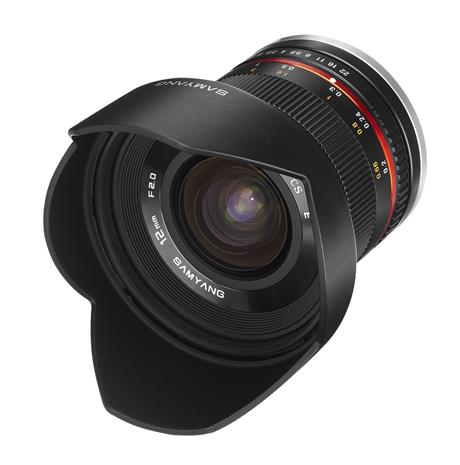 Samyang 12mm 1:2.0 NCS CS, objektiivi