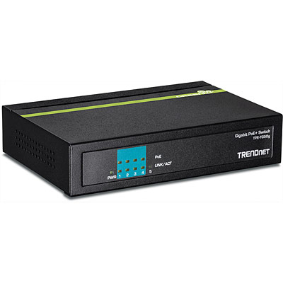 Trendnet TPE-TG50g, kytkin
