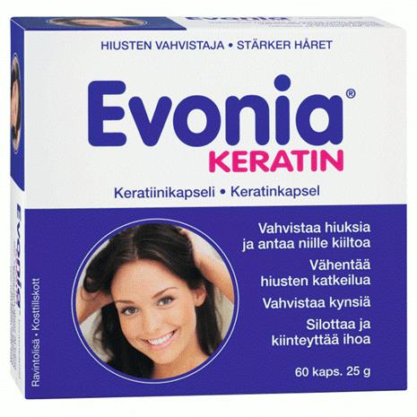 Evonia Keratin, 60 kaps.