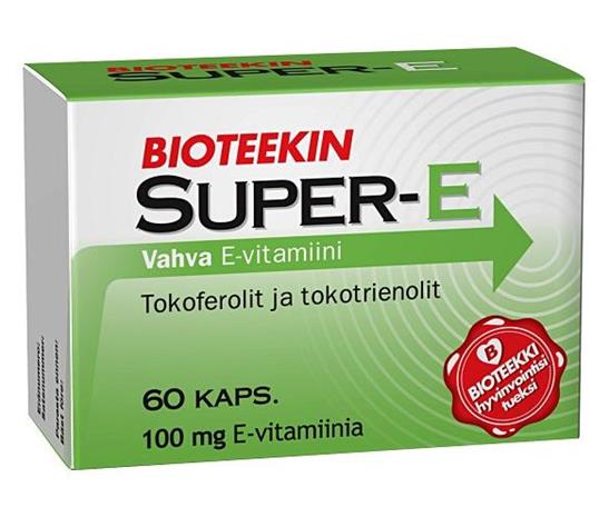 Bioteekin Super-E, 60 kaps.