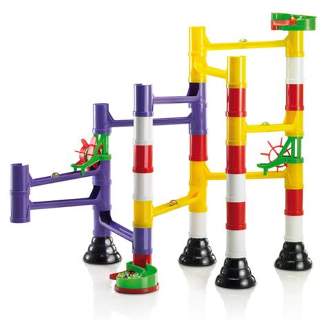 Quercetti Marble Run Basic Kuularata, 45 osaa – kuva 1/8
