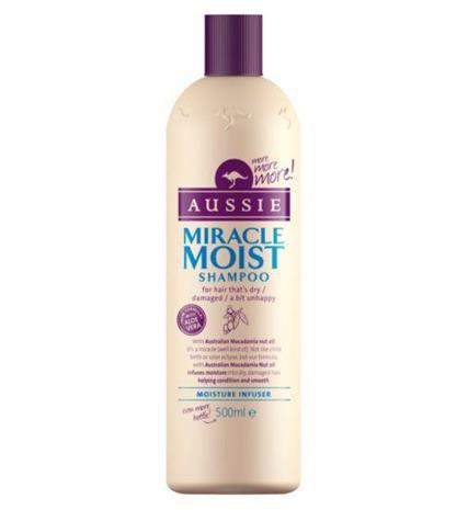 Aussie - Miracle Moist Shampoo 300 ml. – kuva 5/8