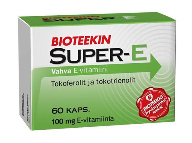 Bioteekin Super-E, 60 kaps.