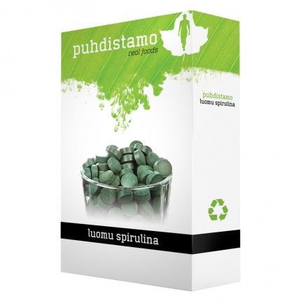 Puhdistamo Spirulina-tabletit 100g
