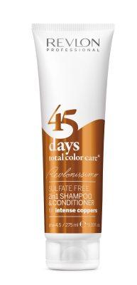Revlon Professional 45 Days Shampoo & Conditioner Intense Coppers 275 ml