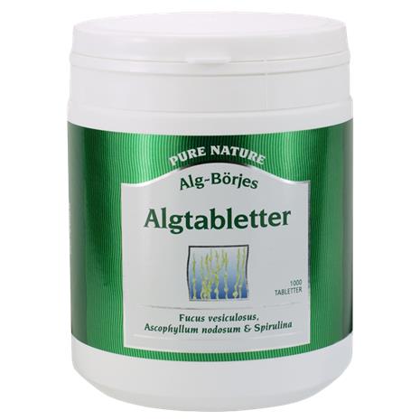 Alg-Börjes Algtabletter, levätabletit  1000 kpl