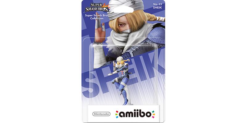 Amiibo Super Smash Bros - Sheik, hahmo – kuva 8/8