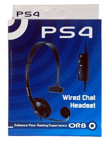 Orb Wired Chat Headset (PS4), kuulokemikrofoni