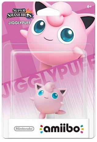 Amiibo Super Smash Bros - Jigglypuff, hahmo