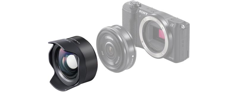 Sony VCL-ECU2, ultralaajakulmalisäke