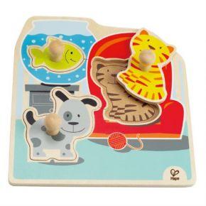 Hape Nuppipalapeli - Kotieläimet