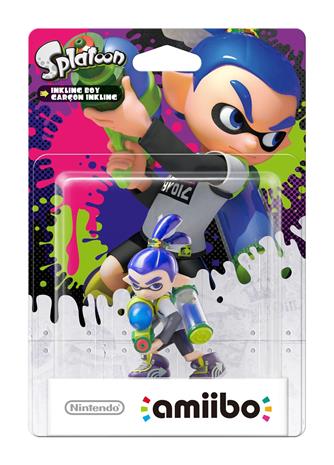 Amiibo Splatoon Collection - Inkling Boy, hahmo