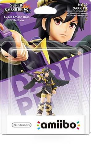 Amiibo Super Smash Bros - Dark Pit, hahmo – kuva 4/8