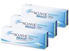Acuvue 1-Day Moist for Astigmatism, kertakäyttöiset tooriset piilolinssit 90 kpl