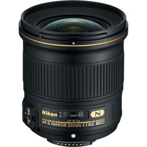 Nikon AF-S Nikkor 24mm f/1.8G ED, objektiivi