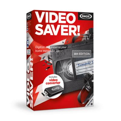 Magix Video Saver 8, ohjelmisto