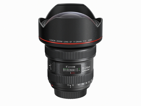 Canon EF 11-24mm f/4L USM, objektiivi