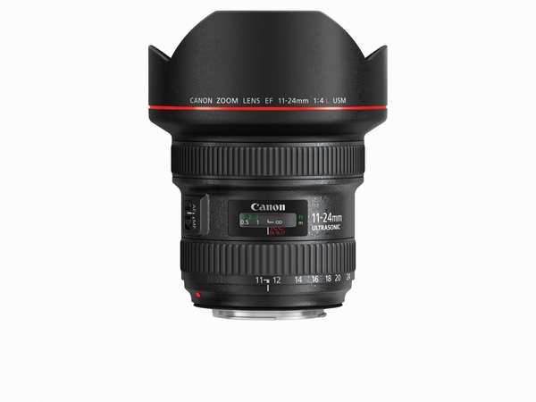 Canon EF 11-24mm f/4L USM, objektiivi