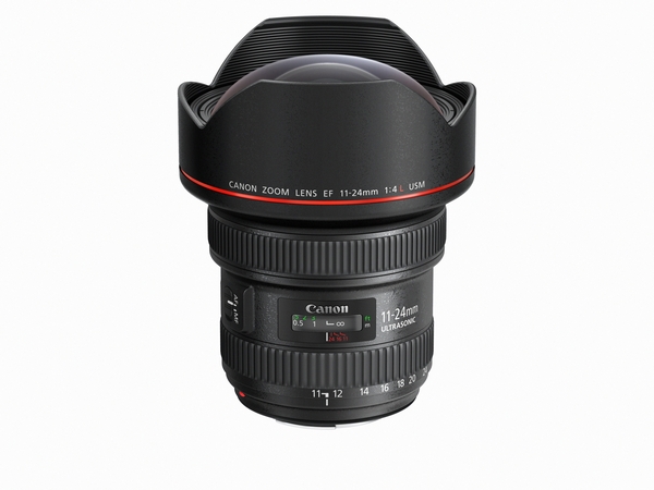Canon EF 11-24mm f/4L USM, objektiivi