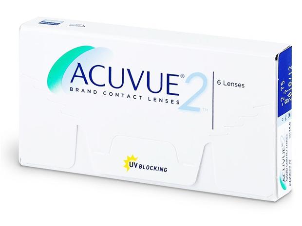 Acuvue 2, kahden viikon piilolinssit 6 kpl